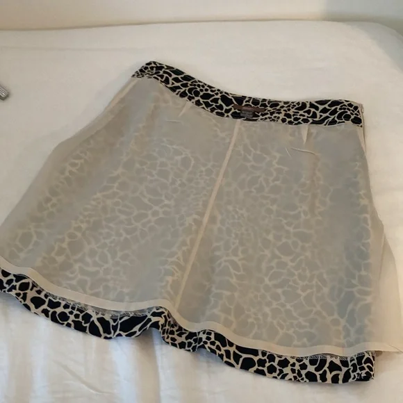 Merona animal print A-line skirt 10 - Picture 10 of 11